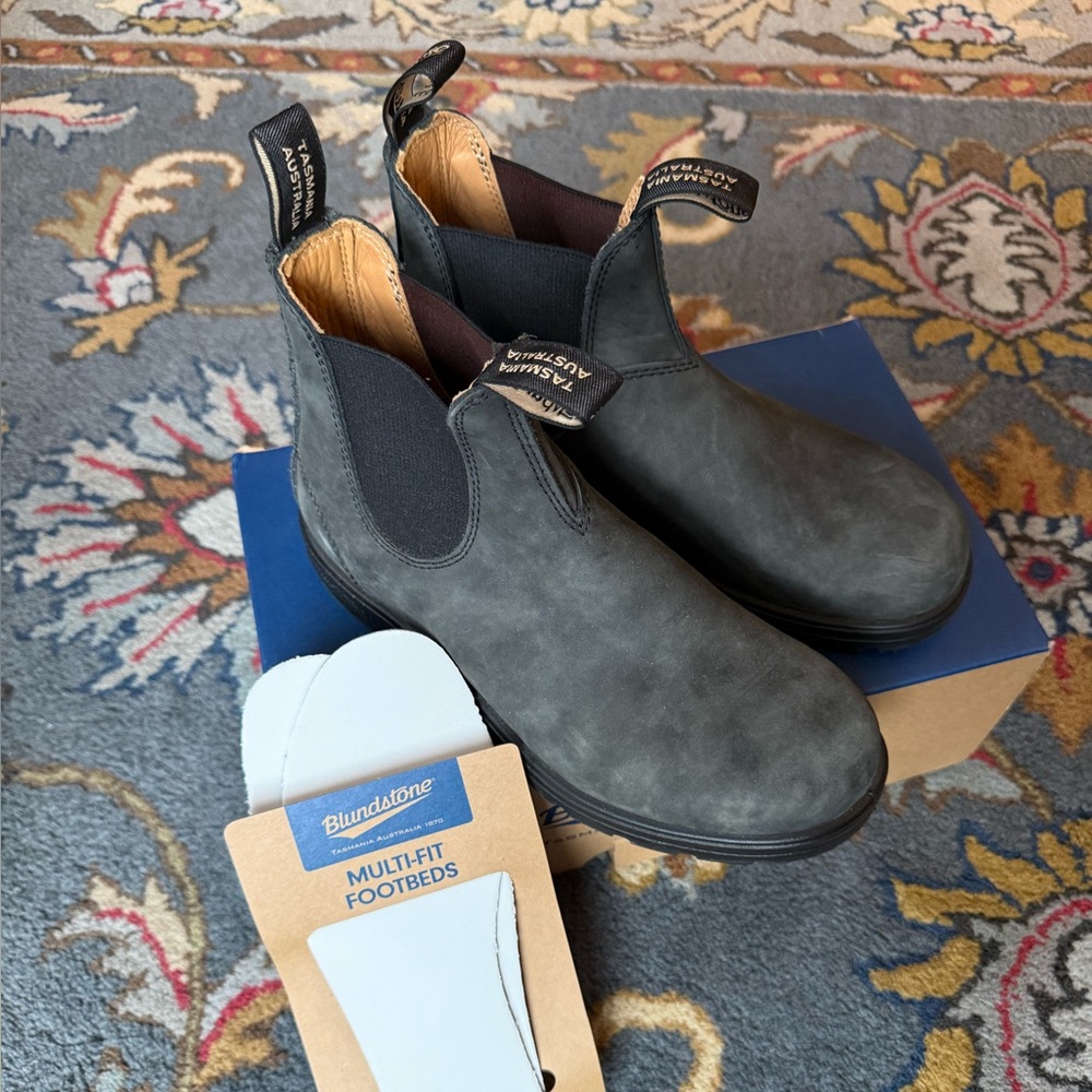 Blundstone Men's Dark Gray Chelsea Boots